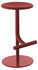 Tibu Adjustable bar stool - /Rotating - Fabric seat by Magis
