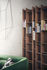 Random Wood Bookcase - / L 81 x H 217 cm - Walnut by MDF Italia
