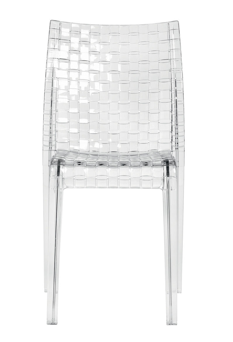 Chaise empilable Ami Ami / Polycarbonate transparent - Kartell transparent en matière plastique