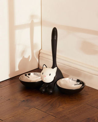 Gamelle Pour Chat Tigrito A Di Alessi Orange Made In Design