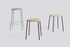 Soft Edge 30 High stool - H 65 cm / Wood & metal by Hay