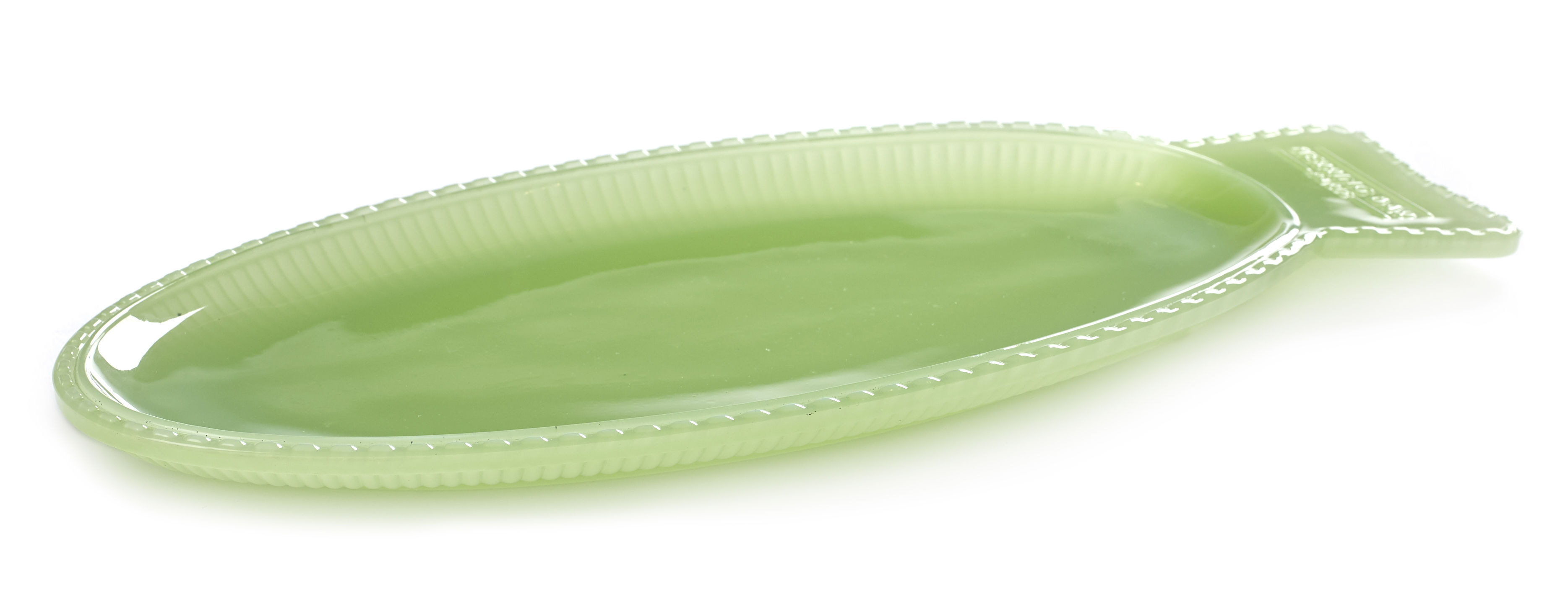 Fish Fish Piatto Pesce Long 35 X 16 Cm Verde Giada By Serax