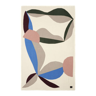 Tendances - New Nordic - Plaid Berry / 130 x 180 cm - Coton - Marimekko - Berry / Multicolore - Coton