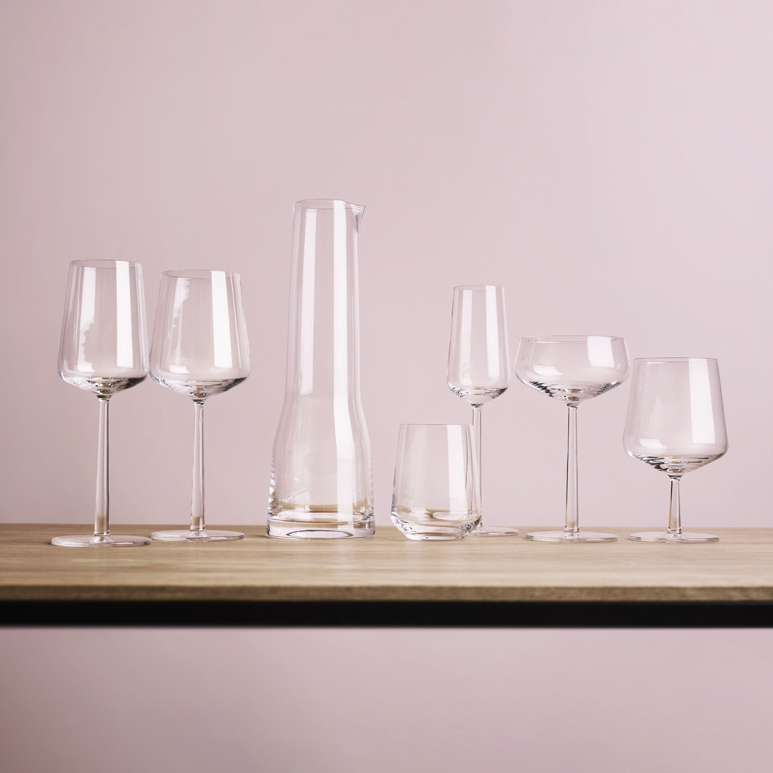 Essence White wine glass glass transparent 33 cl Set of 2 Iittala