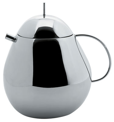 Tableware - Tea & Coffee Accessories - Fruit basket Teapot by Alessi - Steel - Stainless steel