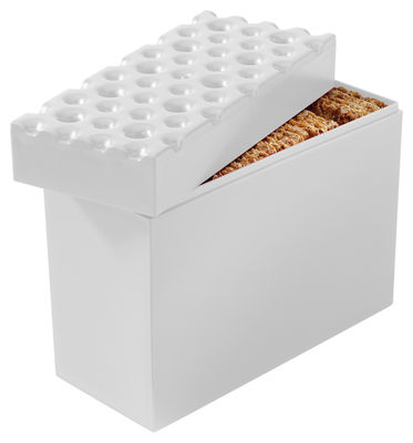 Tisch und Küche - Boxen und Töpfe - Brod Vorratsdose für Kekse - Koziol - Weiß - Plastik