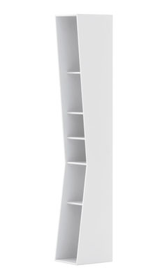 Möbel - Regale und Bücherregale - Uptown Bücherregal - Opinion Ciatti - 147 cm / weiß - lackierte Holzfaserplatte