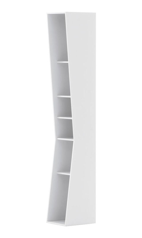 Möbel - Regale und Bücherregale - Bücherregal Uptown holz weiß - Opinion Ciatti - 147 cm / weiß - lackierte Holzfaserplatte