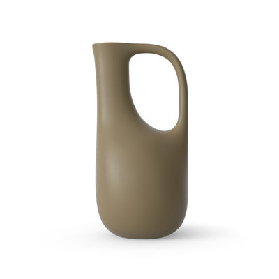 Outdoor - Vasi e Piante - Innaffiatoio Liba - / 100% plastica riciclata - 5 Litri di Ferm Living - Verde oliva - Plastica riciclata