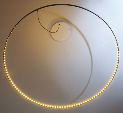 Illuminazione - Lampadari - Sospensione Circle - Ø 80 cm di Le Deun - Noir - Acciaio