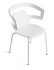 Segesta Stackable armchair - Plastic shell & metal legs by Alias