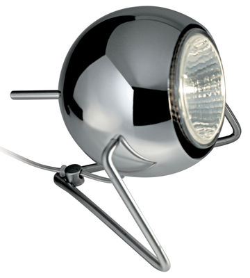 Lighting - Table Lamps - Beluga Table lamp - Metal version by Fabbian - chromed - Chromed metal