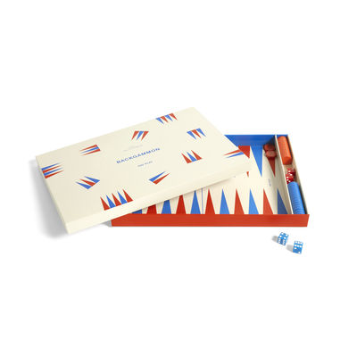 Decoration - Children's Home Accessories - Hay Play Backgammon set by Hay - Backgammon - Cardboard, Resin