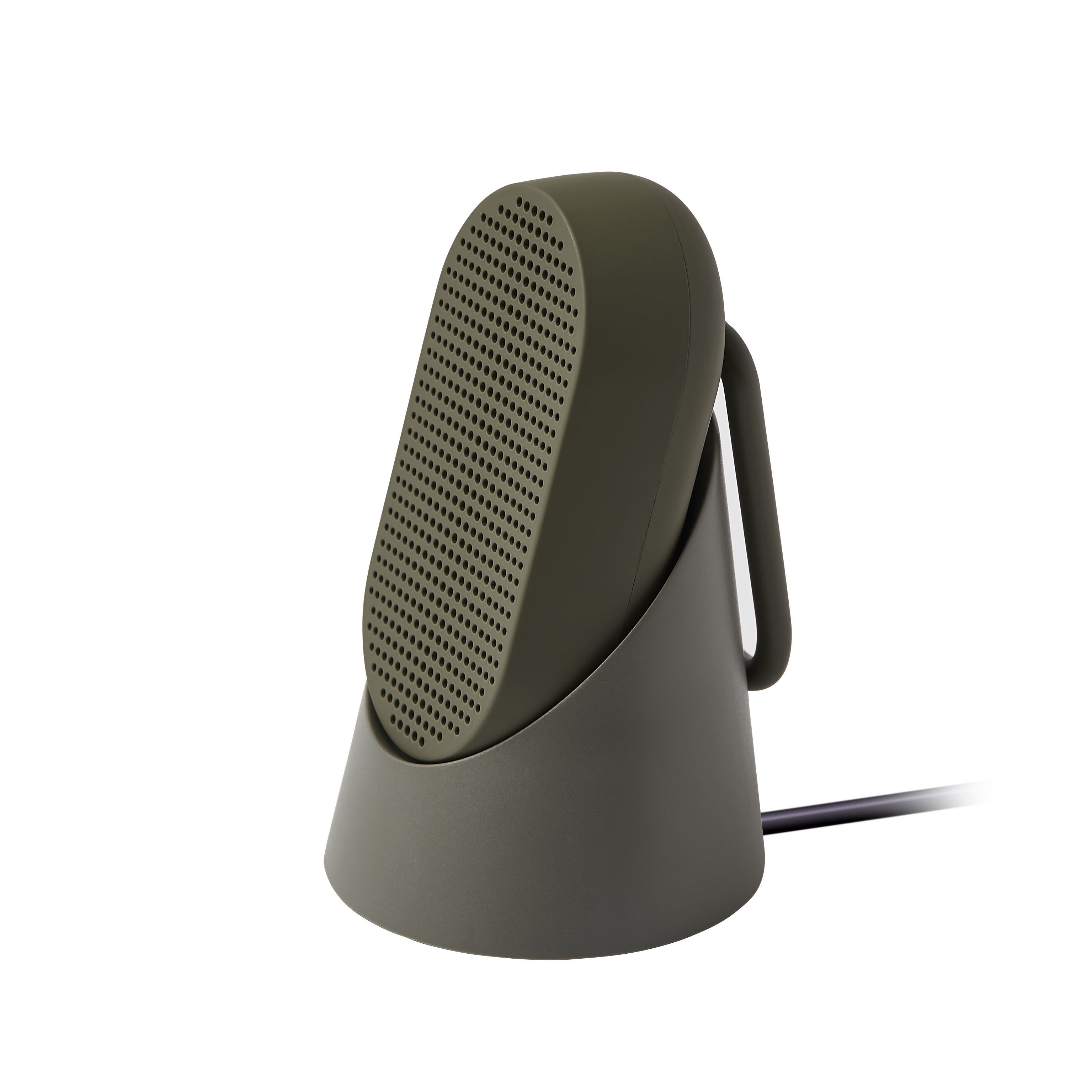 Enceinte Bluetooth Mino T - 5W / Etanche - Mousqueton intégré / Station d'accueil - Lexon vert en matière plastique