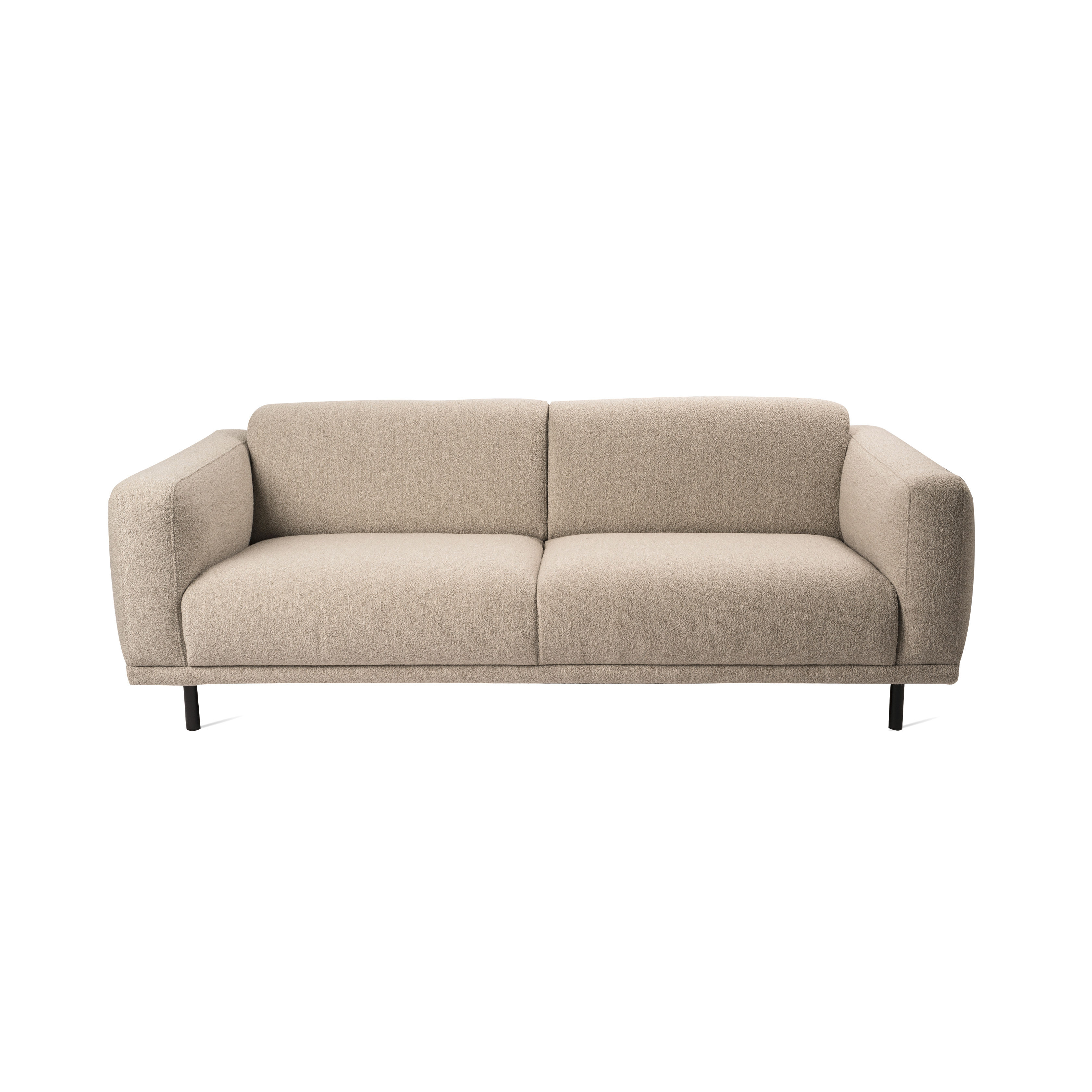 Teddy Straight sofa - / L 206 cm - Terry loop fabric by Pols Potten