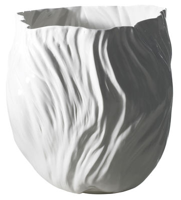 Déco - Vases - Vase Adelaïde I - Driade - Blanc - Porcelaine Bone China