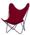 Fauteuil AA Butterfly OUTDOOR / Coton - Structure noire - AA-New Design