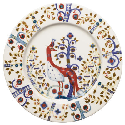 Tavola - Piatti  - Piatto da dessert Taika di Iittala - Fondo bianco - Ceramica