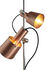 Lampada Chester / H 140 cm - 2 paralumi regolabili & orientabili - Original BTC