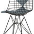 Sedia Wire Chair DKR - / imbottita - By Charles & Ray Eames, 1951 di Vitra