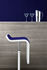 Lem Adjustable bar stool - Fabric pivoting seat by Lapalma