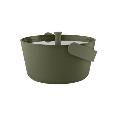 Tableware - Kitchen Equipment - Green Tool Rice cooker - / For microwaves by Eva Solo - Khaki green - Glass, PP plastic