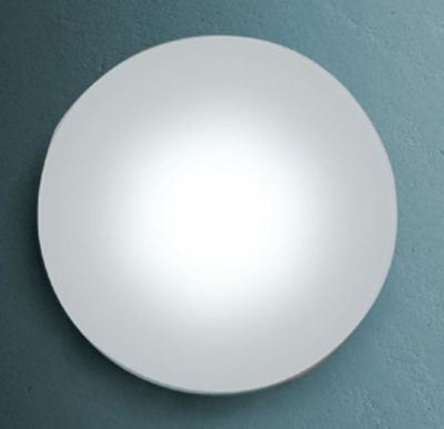 Luminaire - Appliques - Applique Sole /Plafonnier - 144 LED - Rond - Fontana Arte - Blanc - Corian, Verre