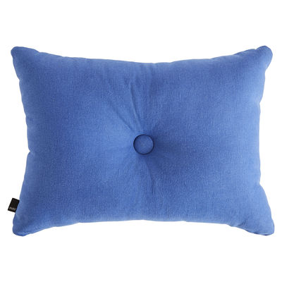 Hay - Coussin Dot en Tissu, Coton - Couleur Bleu - 60 x 45 x 20 cm - Made In Design