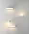 Etagère lumineuse Suite / L 32 cm / Diffuseur verre - Branchement mural - Vibia
