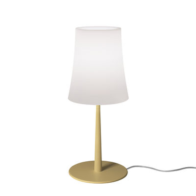 Foscarini - Lampe de table Birdie en Plastique, Polycarbonate - Couleur Jaune - 160 x 27.05 x 43 cm 