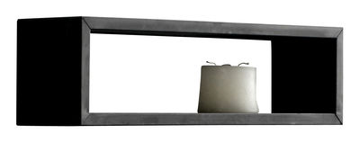 Furniture - Bookcases & Bookshelves - Irony Wall rack Shelf by Zeus - 100 x 25 cm - Phosphated steel