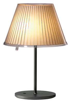 Luminaire - Lampes de table - Lampe de table Choose H 55 cm - Artemide - Beige / Halogène - Métal, Papier parchemin, Polycarbonate