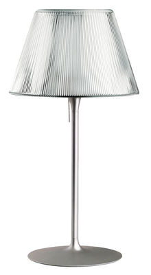 Lighting - Table Lamps - Romeo Moon T1 Table lamp by Flos - Grey - Glass, Metal