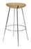 Tribo Bar stool - H 76 cm - Wood & metal legs by Objekto