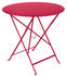 Bistro Foldable table - /Ø 77 cm - hole for parasol by Fermob