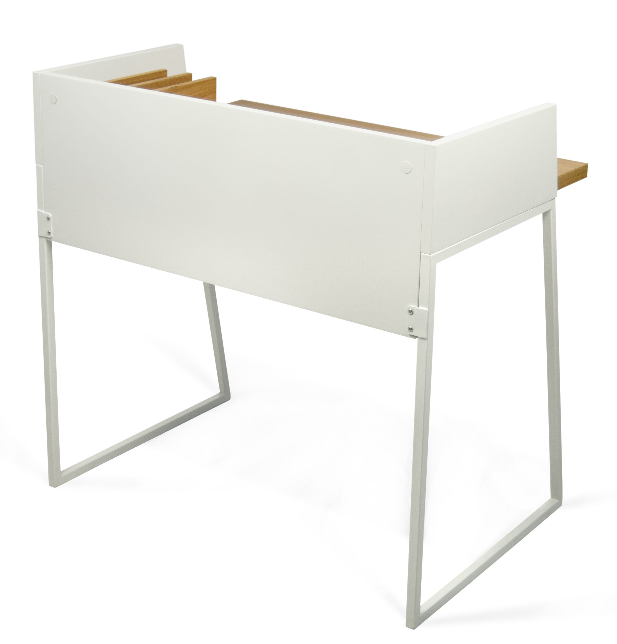 Schreibtisch Working von POP UP HOME - weiß eiche | Made In Design
