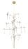 Sospensione Perch Light Tree LED - / Uccelli mobili - Ø 170 x H 270 cm di Moooi