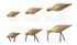 Decorazione Uccello Shorebird M / L 15 x H 11 cm - Normann Copenhagen