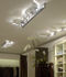 Beluga Wall light - Ceiling light - glass version by Fabbian