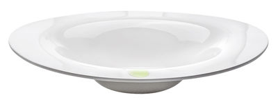 Tisch und Küche - Teller - I.D.Ish by D'O Winter Suppenteller / asymmetrisch - Kartell - Weiß / asymmetrischer Suppenteller - Melamin