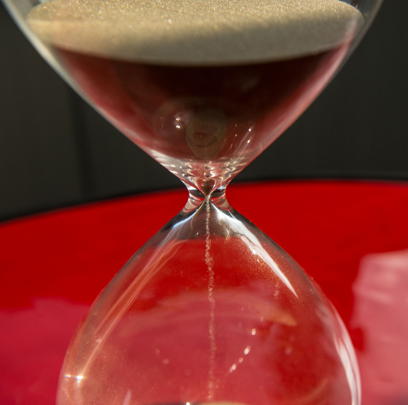 Pols Potten Ball Medium Egg timer Gold/Transparent Made In Design UK