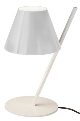 Artemide - Lampe de table La Petite en Métal, Aluminium - Couleur Blanc - 25 x 45.79 x 37 cm - Desig