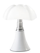Lampe de table Pipistrello Medium LED / H 50 à 62 cm - Martinelli Luce blanc en métal/matière plastique