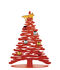 Décoration de Noël Bark Tree / H 30 cm - Sapin en acier - Alessi