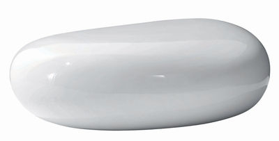 Arredamento - Tavolini  - Pouf Koishi di Driade - Bianco - Fibra di vetro