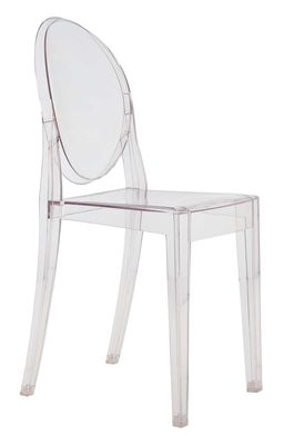 Möbel - Stühle  - Victoria Ghost Stapelbarer Stuhl - Kartell - Kristall - Polycarbonat 2.0