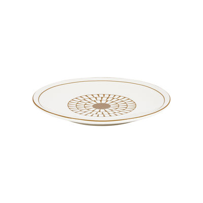 Tableware - Plates - Soleil Dinner plate - / Ø 24 cm by Maison Sarah Lavoine - Saffron - Earthenware