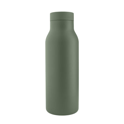 Tableware - Bottles and insulated bottles - Urban Insulated flask - / 0.5 L - Steel by Eva Solo - Cactus green - Plastic, Stainless steel
