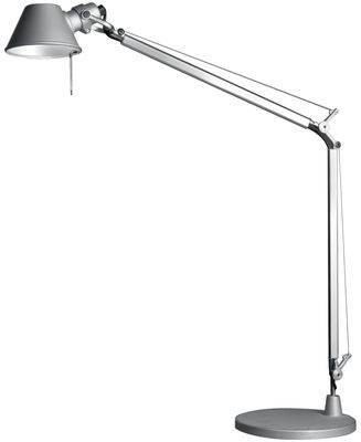 Illuminazione - Lampade da tavolo - Lampada da tavolo Tolomeo Midi LED di Artemide - Alluminio - Acciaio, Alluminio