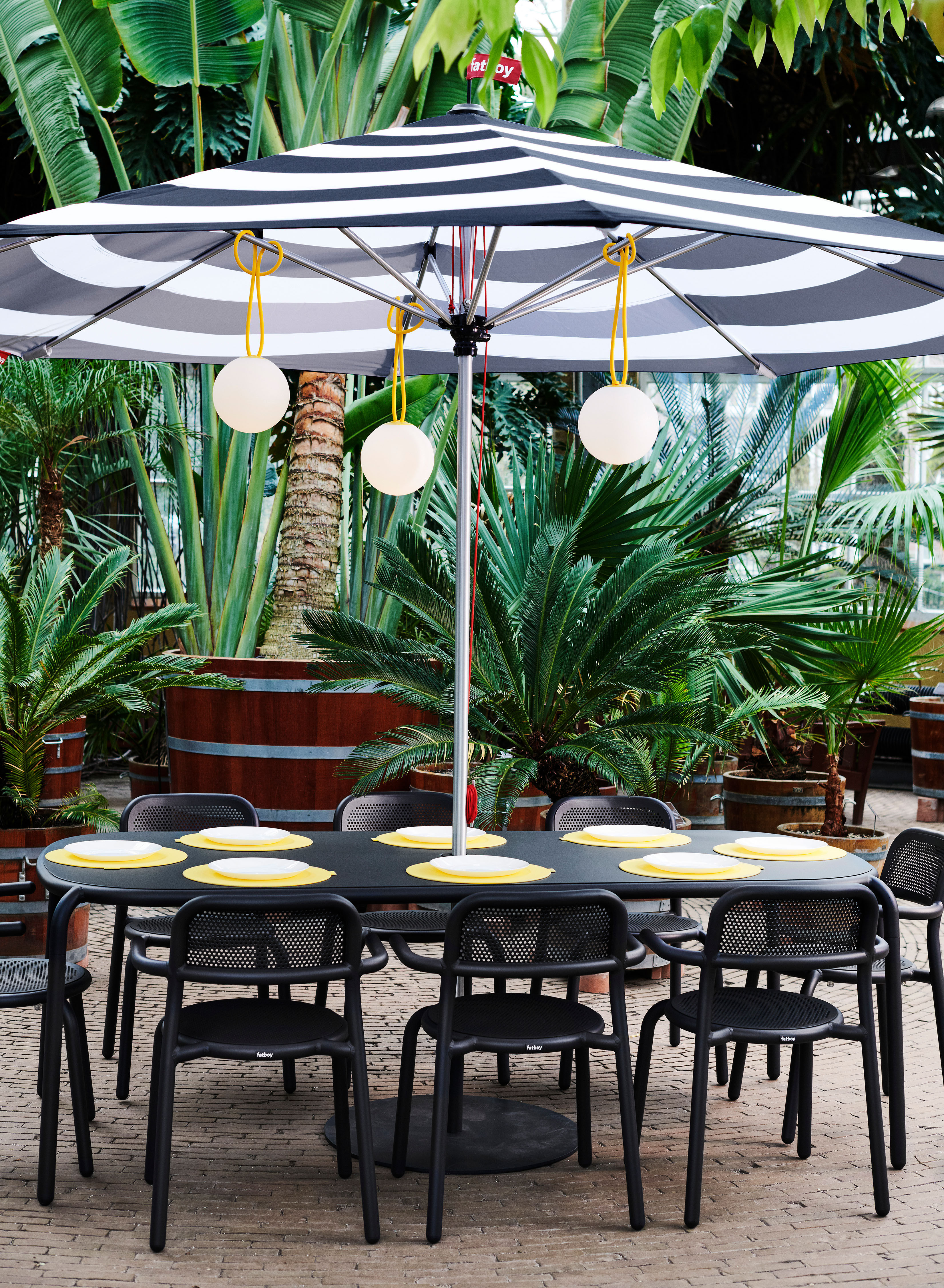 Lampe sans fil Bolleke Fatboy Jaune Made In Design